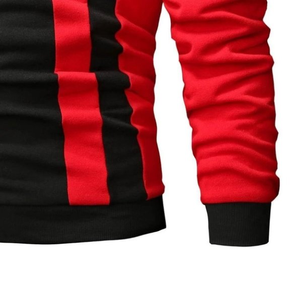 Black And Red Mens Sweatshirt - Picture 5 of 6